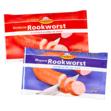 Slagershuis Gelderse- of magere rookworst